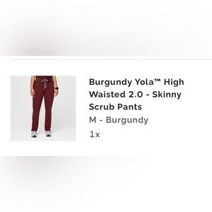 Figs scrub pants. Lightly worn